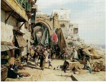  Arab or Arabic people and life. Orientalism oil paintings 34